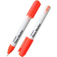 Акриловый маркер Deco Marker 460, «Флуоресцентный», оранжевый, 2.0 мм
