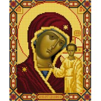 Мозаика алмазная Фрея «Казанская икона Божией Матери», 22х27 см ALVR-158