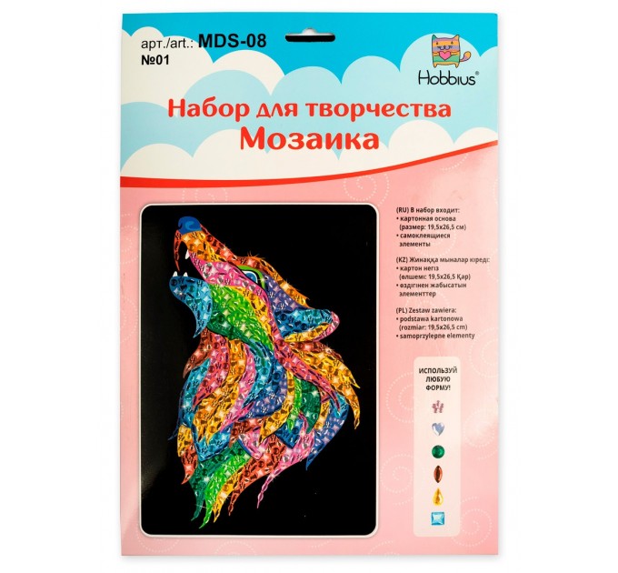 Мозаика Hobbius 19.5х26.5 см MDS-08