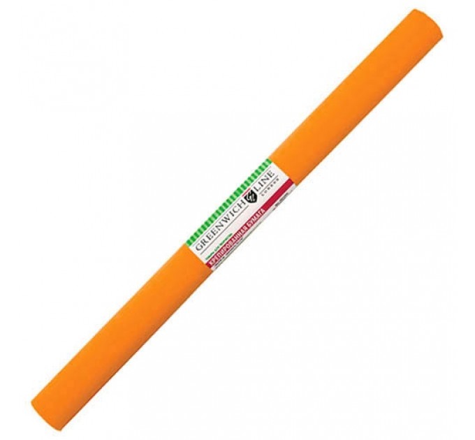 Бумага креповая 50х2.5, светло-оранжевая, GREENWICH LINE 25018CR