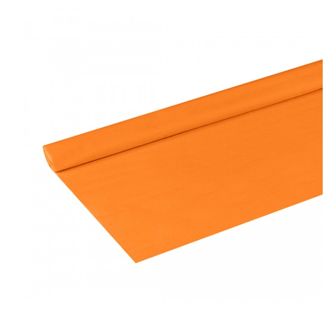 Бумага креповая 50 х 2,5 светло-оранжевая CR_43953