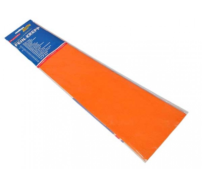 Бумага креповая 50х2.5, светло-оранжевая 822109