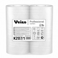 Полотенца бумажные Veiro «Professional Comfort», 2 слоя, 1х2 рул К207/1