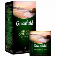 Чай улун с добавками пакетированный 25х2 г., GREENFIELD «Milky Oolong»