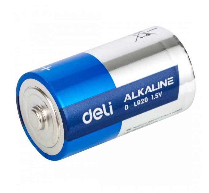 Батарейка LR20 Alkaline, Deli 82910