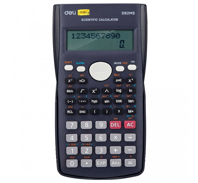 Калькулятор инженерный Deli D82МS