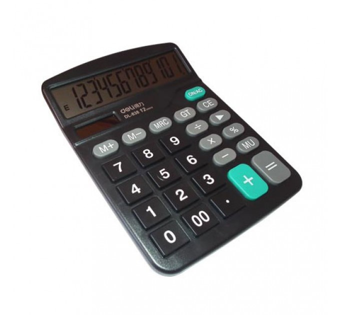 Калькулятор 12-разрядный настольный, Deli DL-838