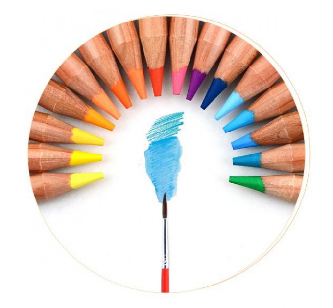 Художественные акварельные карандаши Marco «RENOIR FINE ART WATER», 72 цвета, в металлич E3120-72TN