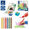 Карандаши STAEDTLER «Buddy», 6 цветов, для малышей, с точилкой 140 C6