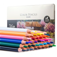 Художественные карандаши 36 цветов, в металлическом пенале 6566