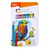 Карандаши Deli «Color Emotion» NEW, 12 цветов, в металлическом пенале С00205new