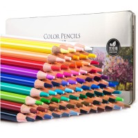 Художественные карандаши 72 цвета, в металлическом пенале 6568
