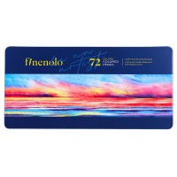 Карандаши 72 цвета, в металлическом пенале, Finenolo C122-72