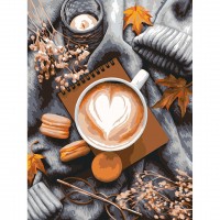 Картина по номерам Фрея «За чашкой какао», 40х30 см, холст PNB/PM-154