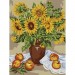 Картина по номерам с акриловыми красками «Подсолнухи», 30x40 см, на картоне КК_44058