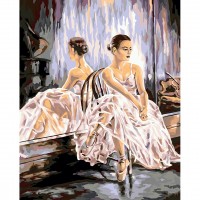 Картина по номерам Фрея «Балерина», 40х50 см, холст PNB/R1 №70