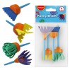 Кисти набор 4 шт., фигурные, FUNNY BRUSH KR971858