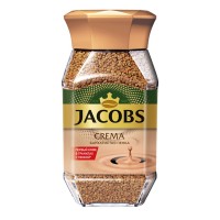 Кофе растворимый 95 г в стеклянной банке, JACOBS «CREMA» 8050118/D6215
