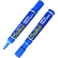 Набор маркеров перманентных StaRedi, 2 шт., синих, 1.5 мм (2 по цене 1) 2080036502бл