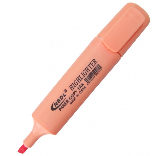 Маркер текстовыделитель, пастельный оранжевый M-6188-orange