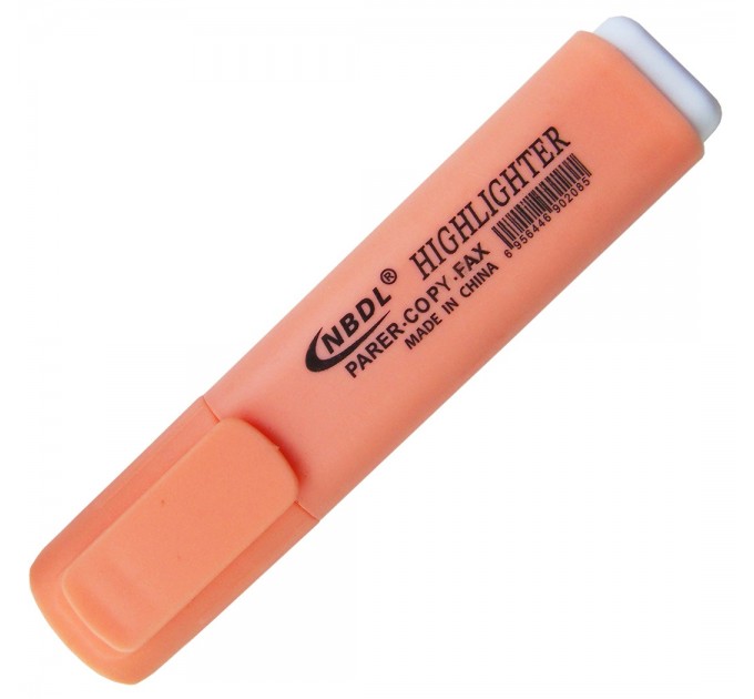 Маркер текстовыделитель, пастельный оранжевый M-6188-orange