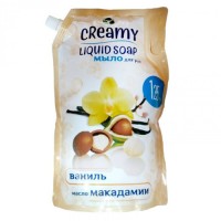 Крем-мыло жидкое Creamy «Ваниль и масло Макадамии», 1250 мл