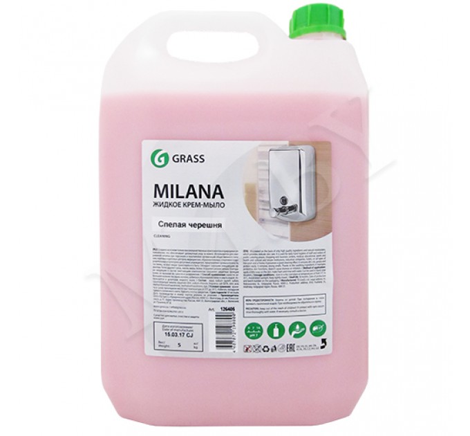 Мыло жидкое Milana «Спелая черешня», 5 кг 126405