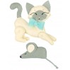 Набор для шитья Miadolla «Игривый котёнок» TF-0307