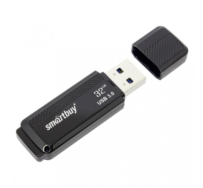 Флеш-накопитель 32 Гб, USB, SMART BUY, «DOCK», черный SB32GBDK-K3