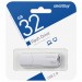 Флеш-накопитель 32 Гб, USB 2.0, SMART BUY Clue, белый SB32GBCLU-W