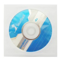 Диск DVD+RW, 4.7 Gb, 4 x, SMART TRACK, в конверте DVD+RW4.7Gb