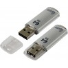 Флеш-накопитель 64Гб FLASH DRIVE «V-CUT» 2.0, серебро, металл. корпус SB64GVC-S