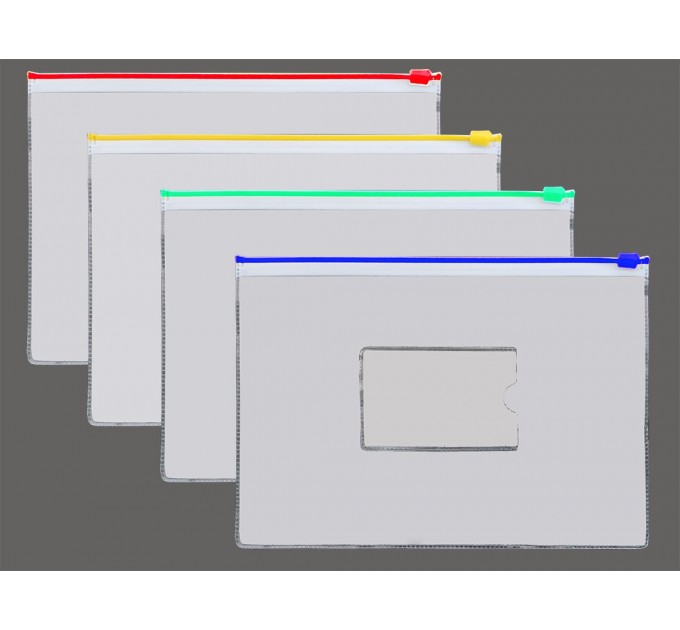 Папка на молнии A5, с карманом HF54-18C