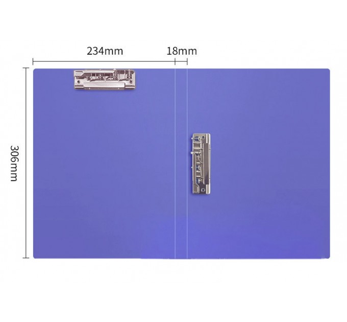 Папка зажим+зажим А4 H202B
