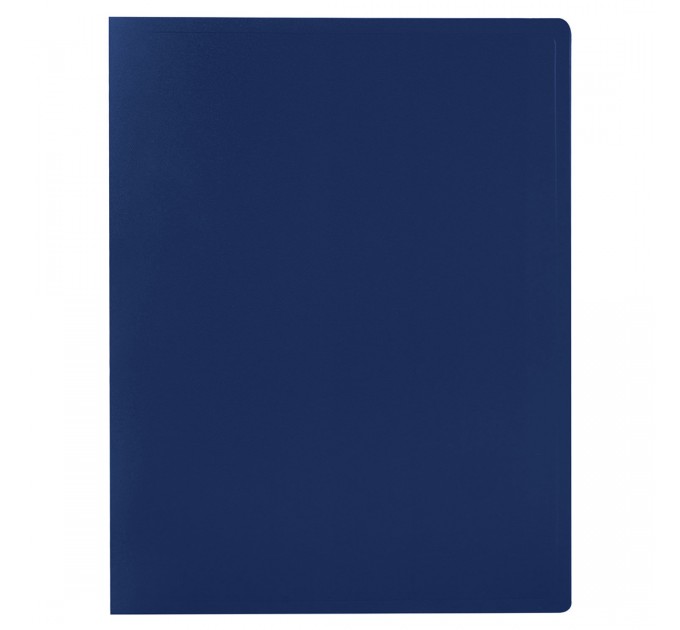 Папка на 30 вкладышей А4, синяя, 0.5 мм 225696