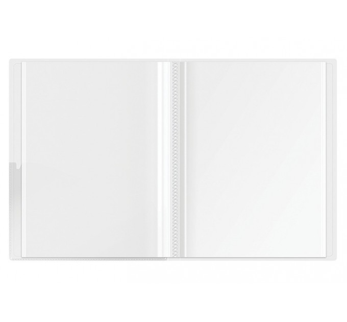 Папка на 10 вкладышей A4, «Contrast», 17 мм, 600 мкм, с внутр. карманом, с рисунком DB4_10043