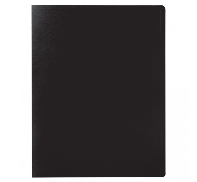 Папка на 20 вкладышей А4, черная, 0.5 мм 225693