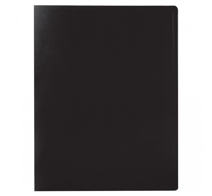 Папка на 10 вкладышей, A4, черная, 0.5 мм 225689