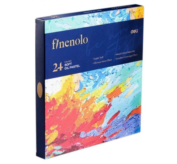 Пастель масляная, 24 цвета, Finenolo C212-24
