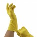 Перчатки резиновые хозяйственные OfficeClean «ЛЮКС», р. L, хлопчатобумажное напыление, плотные 337389