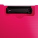 Планшет с прижимом+крышка А4, вертикальный, розовый JW6708T