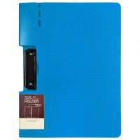 Планшет с прижимом+крышка А4, горизонтальный, синий JW6709L