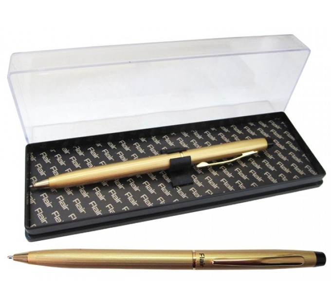 Набор подарочный ручка в футляре, KRISS 1000GDfl Р-36