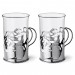 Набор стаканов в подстаканниках APOLLO Genio «Cite Silver», 250 мл, 2 шт CTS-250