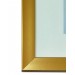 Рамка пластиковая со стеклом 30х40, золото 1403-1056(А3)