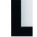 Рамка пластиковая со стеклом 21х30, черная 1403-Black
