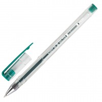 Ручка гелевая, зеленый стержень, 0.5 мм, «Basic» 142791
