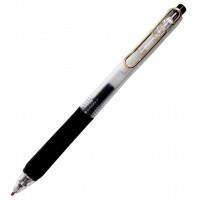 Ручка гелевая автоматическая, черный стержень, 0.5 мм WB-815