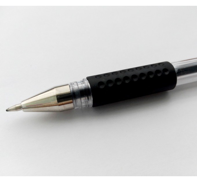 Ручка гелевая, черный стержень, 0.5 мм S600