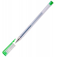Ручка гелевая, зеленый стержень, 1.0 мм, OfficeSpace GPA100/GR_1723